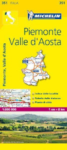 Piemonte e Valle d'Aosta 1:200.000