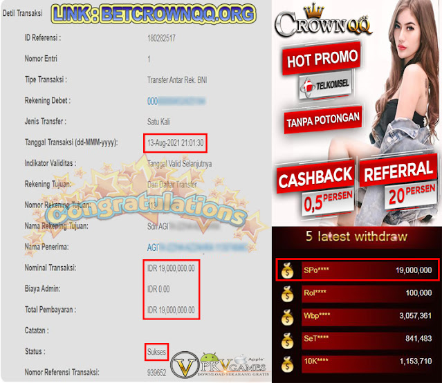 CrownQQ Agen DominoQQ BandarQ dan Domino99 Online Terbesar