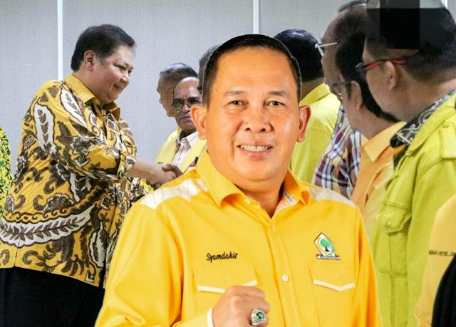 DPP Partai GOLKAR Perintahkan Syamdakir Amrulah ST Maju Bakal Calon Walikota Prabumulih 2024-2029