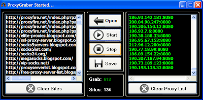 Proxy çekme programı