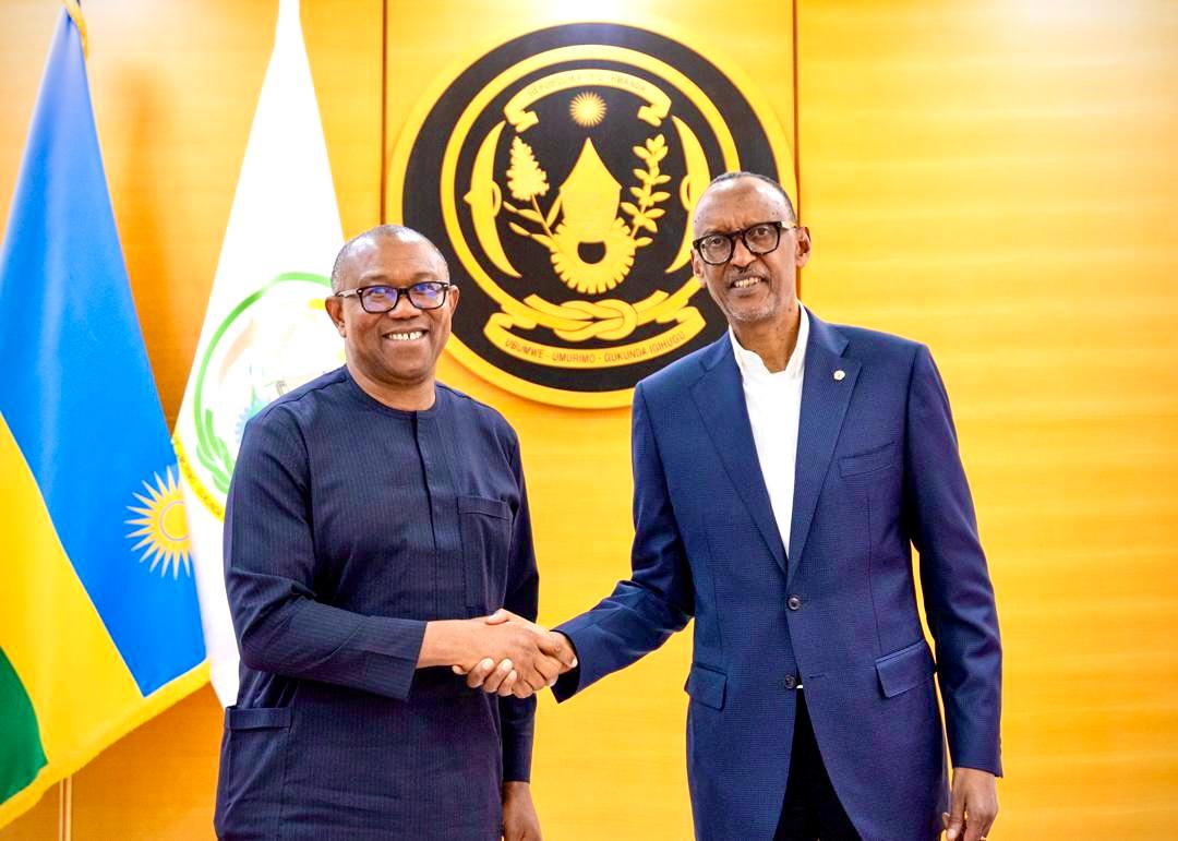 Peter Obi | President of Rwanda, Paul Kagame