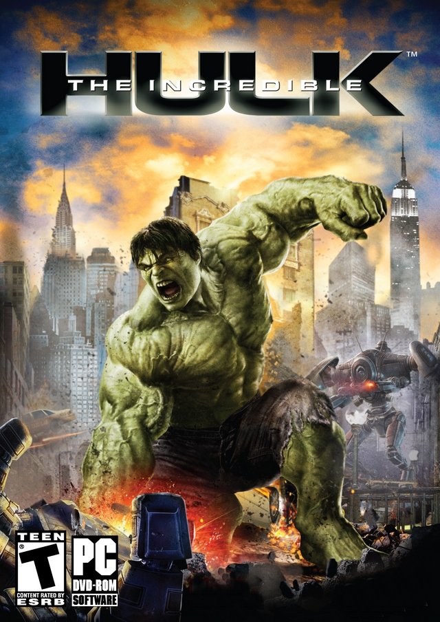 The Incredible Hulk Game Poster | The Incredible Hulk Game Cover