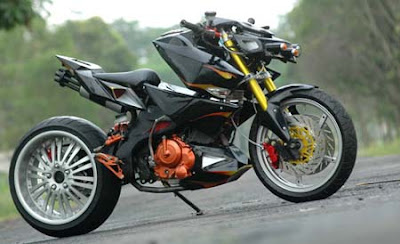 Gambar dan Cara Modifikasi Satria Fu New 2016