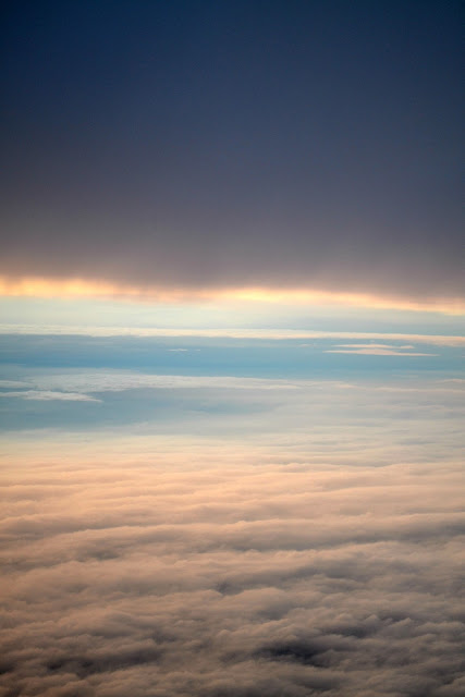 airplane, sky, flight, clouds