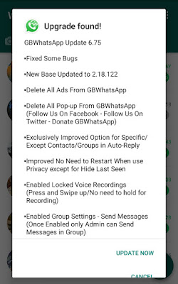 Download Latest Gbwhatsapp V6.75 APK For Android 2018