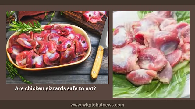 Are chicken gizzards safe to eat?