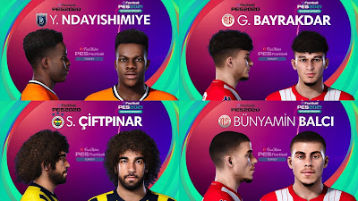 PES 2021 Turkey Süper Lig Facepack 10 by PES Football Turkey