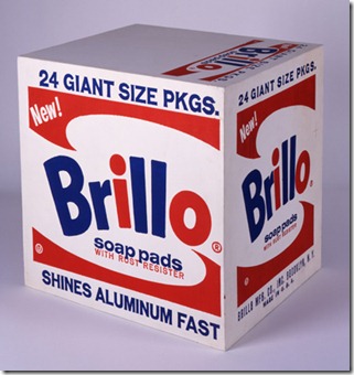 andy warhol brillo box