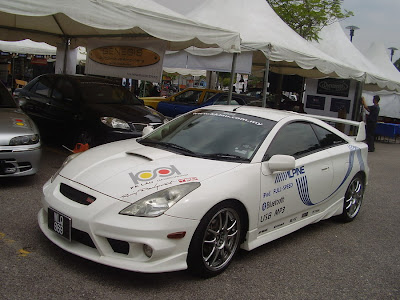 Toyota Celica audio show car