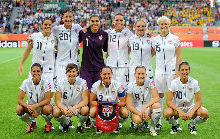 Part of the) 2011 USA Womens World Cup Soccer Team