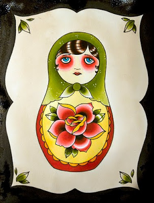 russian nesting doll tattoo russian nesting doll tattoo door push bar