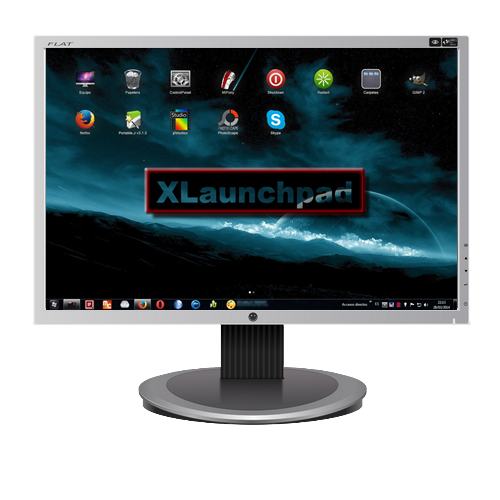 XLaunchpad v1.0.9.518 + Portable [Lanzador de aplicaciones efecto MAC para Windows]