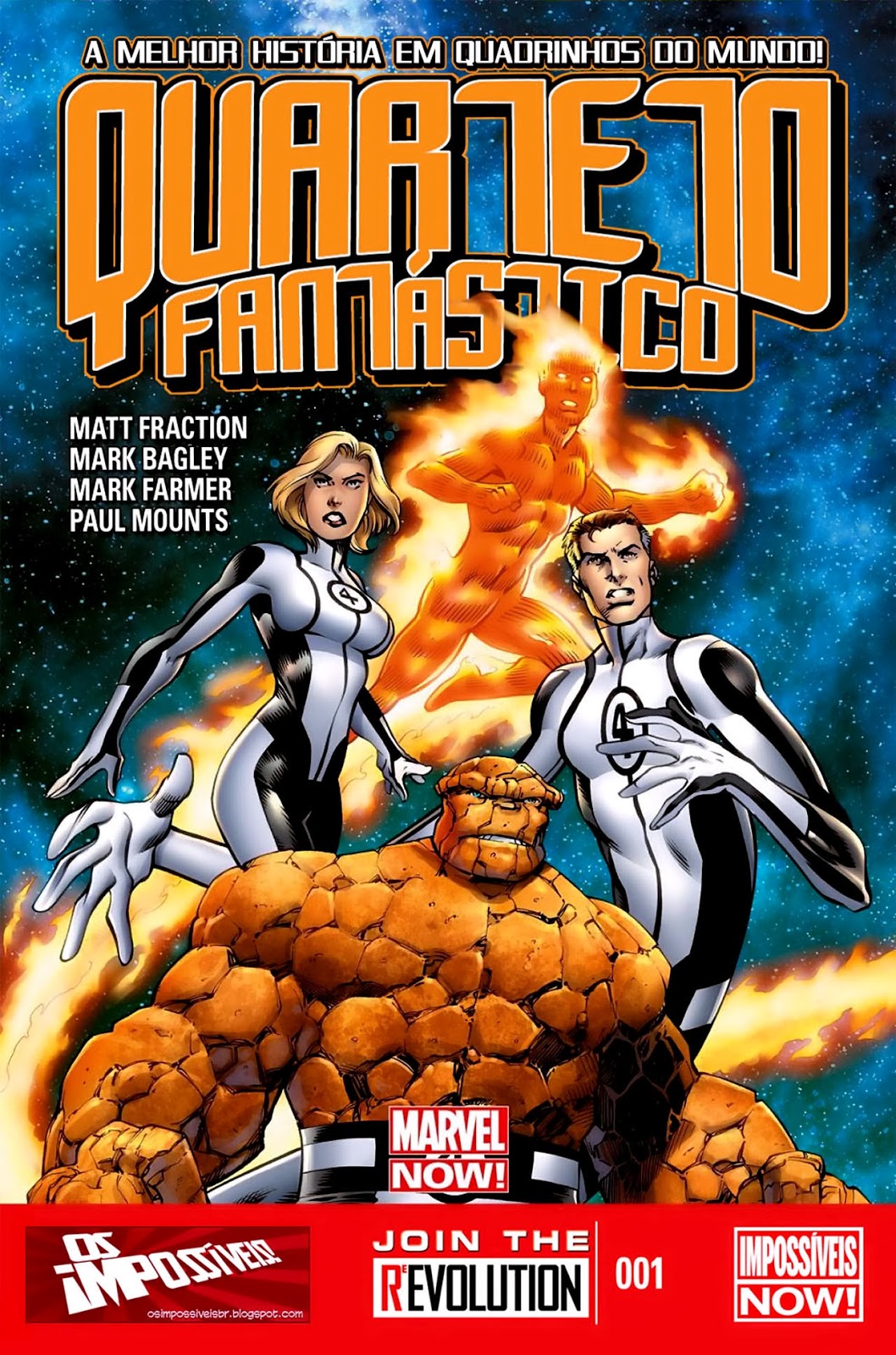 Nova Marvel! Quarteto Fantástico #1