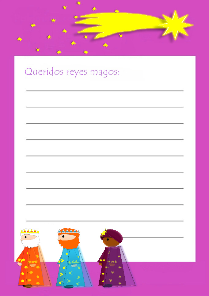 English Teacher Resources: Cartas a los Reyes Magos