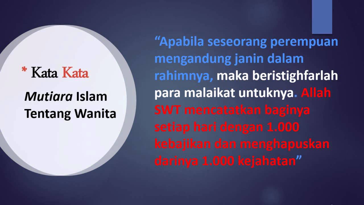 Kata-Kata Bijak Muslimah Sholehah Yang Menyejukan Hati 