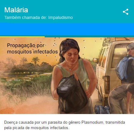 Malária : Medidas de prevenção, proteção individual e Controle vetorial