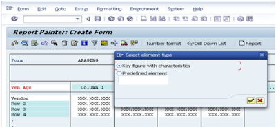 Vendor Aging Analysis Through SAP Report Painter