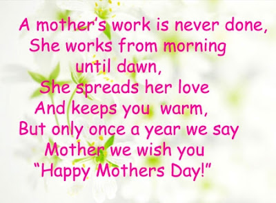 short mothers day poems