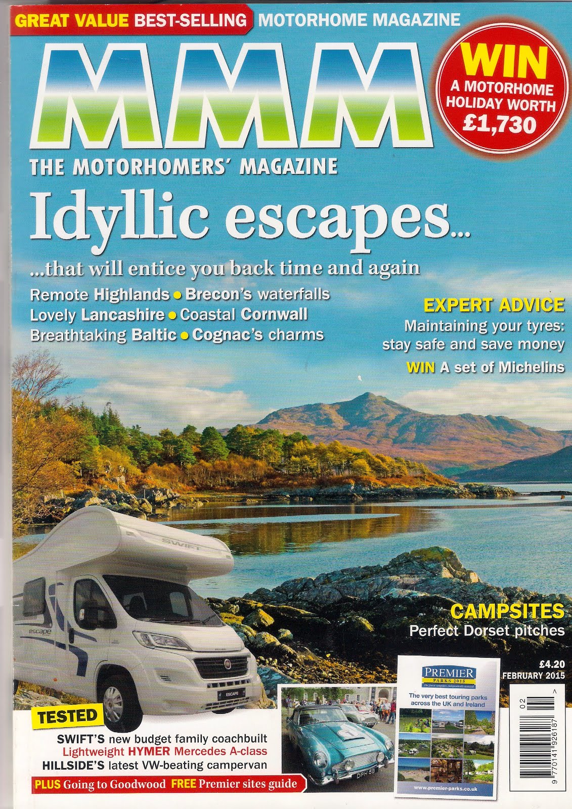 And look Dad, that's me inside MMM magazine, writing about our Tallulah