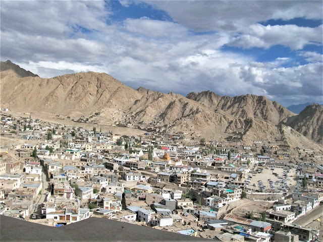 city view from Leh Palace