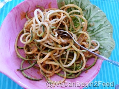 Dec 31 sesame sauce and zuke noodles 003