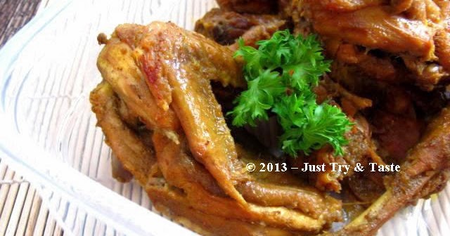 Ayam Ungkep Bumbu Kuning  Just Try & Taste