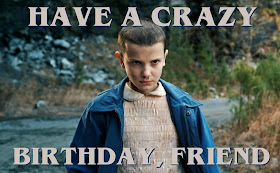 Stranger Things birthday cards to print