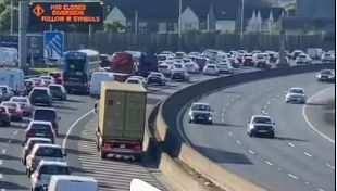 M50 Crash Today Video Twitter Pictures