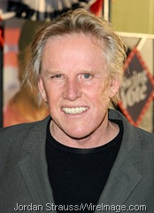 Actor Gary Busey arrives on the red carpet at the World Premiere