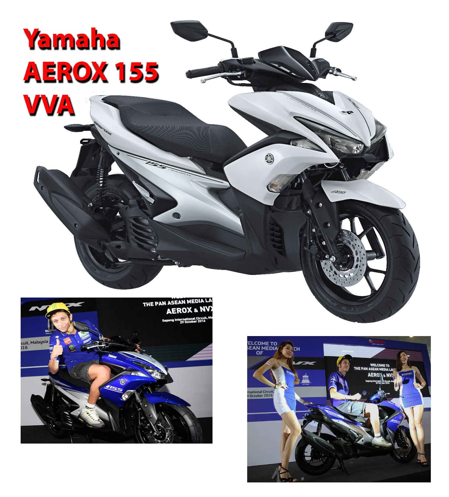 Review  Produk Baru Yamaha  Aerox  155 Review  Produk di 