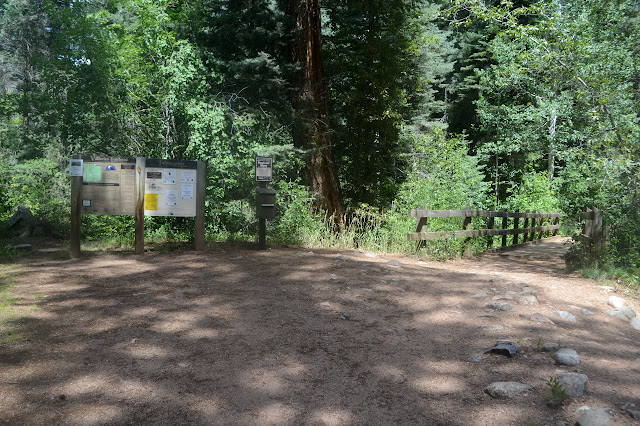 wilderness information and trail register