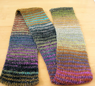 Annotated Tips for Knitting the Noro Scarf