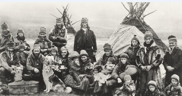Северные саамы, Лавву, ок. 1900 г.
