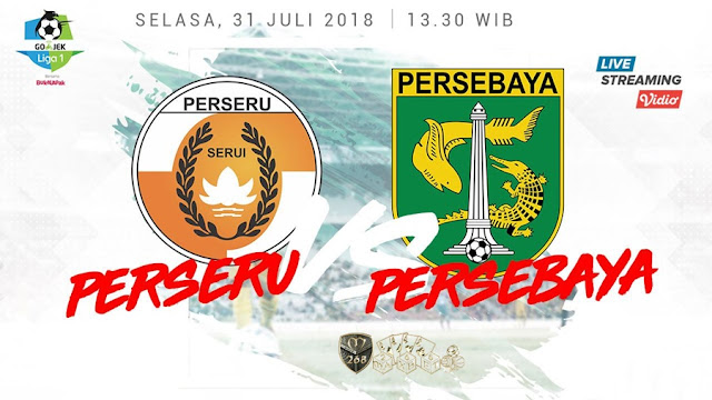 Prediksi Perseru Serui Vs Persebaya Surabaya, Selasa 31 Juli 2018 Pukul 13.30 WIB