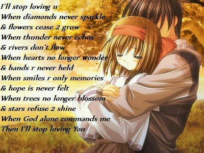 anime lovers emo. i love you forever and always.