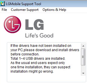 LG Mobile Support Tool for PC