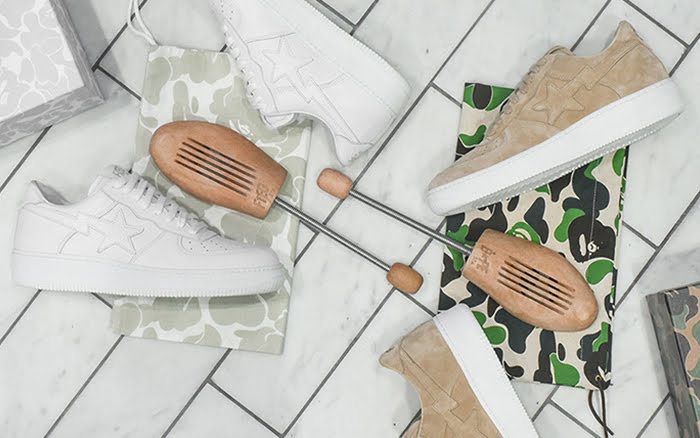 Ronnie Fieg x A Bathing Ape Bapesta Fiegsta