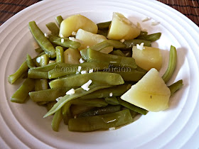 judías verdes con patatas