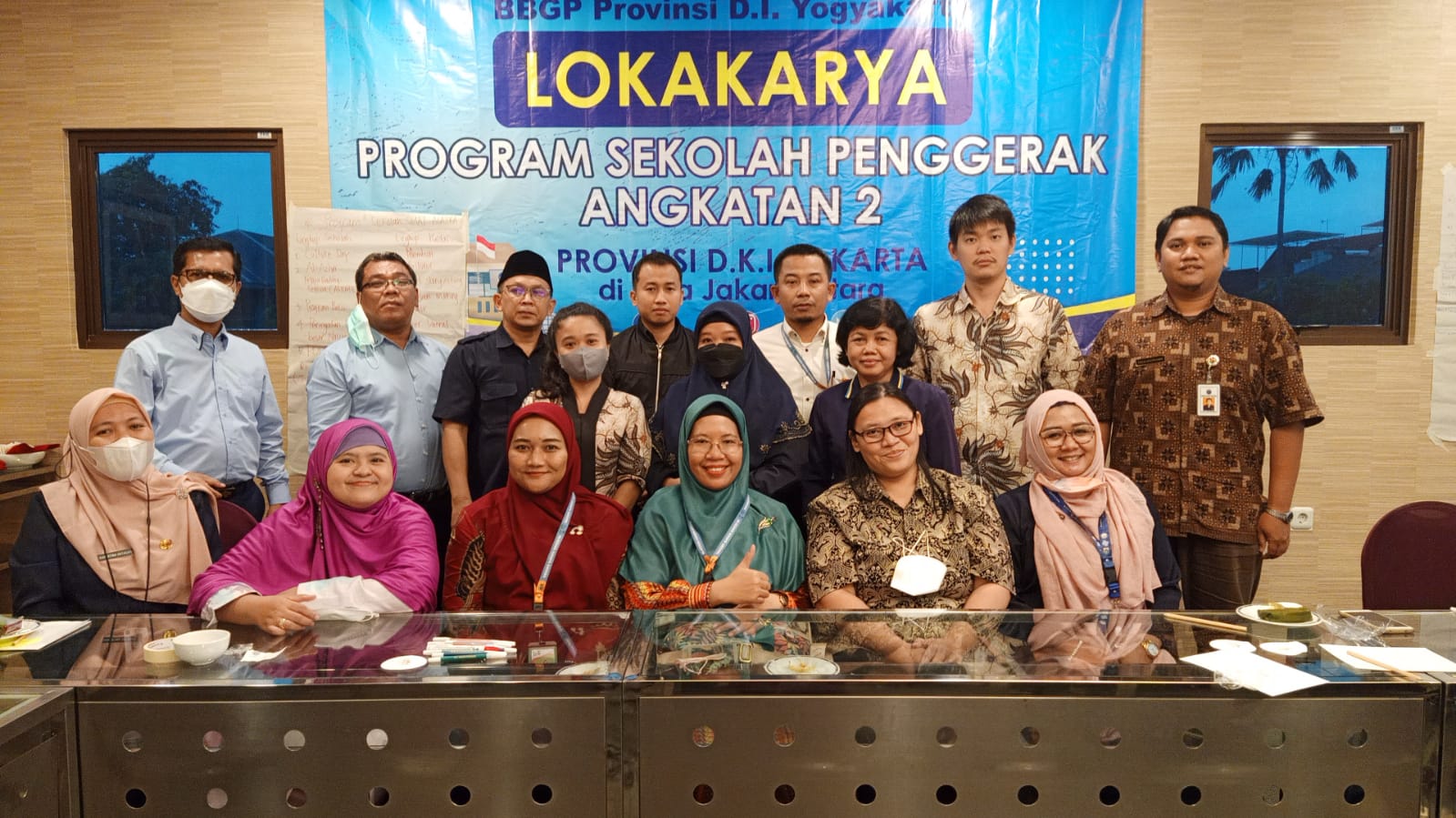 Lokakarya Sekolah Penggerak Semester Ganjil Tahun 2022