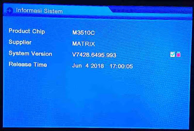 Update Sw Matrix Sinema HD Fix Sony Ten