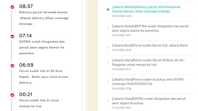 Berapa Lama Barang Sampai jika Alamat Delivery Diluar Coverage Anteraja