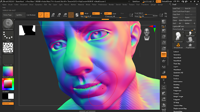 3D সফটওয়্যার ZBrush সম্পর্কে জানুন