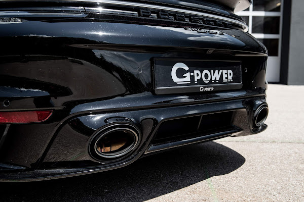 Porsche 911 (992) Turbo reaches 800 hp with G-Power preparation