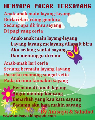 PUISI CINTA BY ANISAYU: Pantun Menyapa Pacar Tersayang 