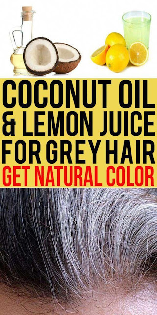 Coconut Oil And Lemon Juice For Grey Hair: Get Natural Color