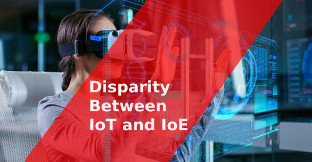 Disparity Between IoT and IoE