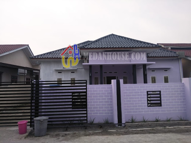 rumah di dijual di dalam komplek di medan tembung