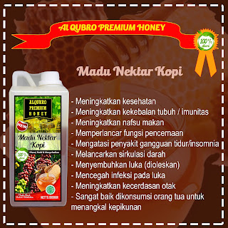 Jual Madu Al Qubro Premium kopi  Pusat Madu Al Qubro 