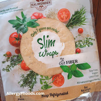 gluten free oat fiber wraps