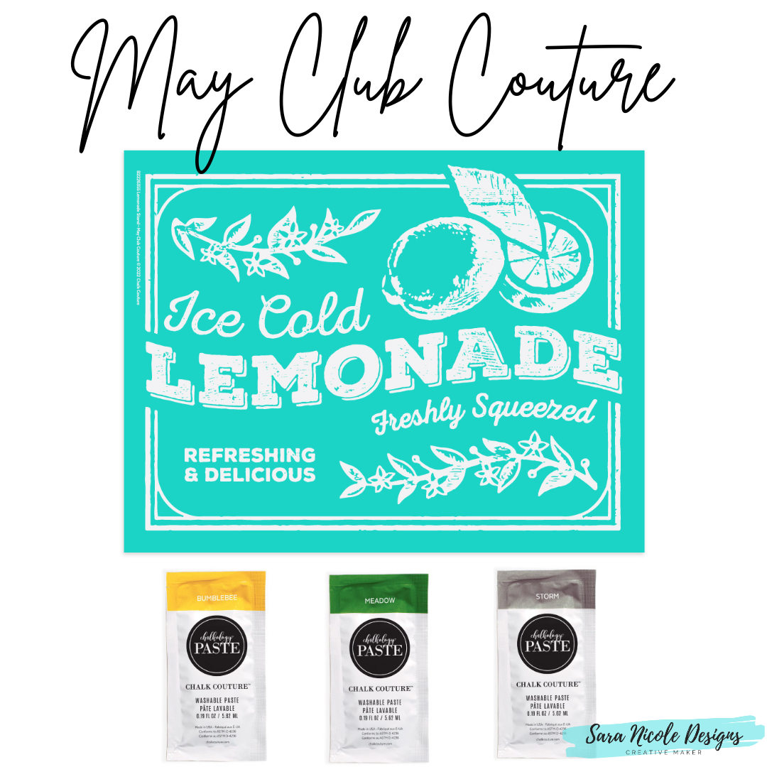 July Club Couture Transfer - Create and Babble